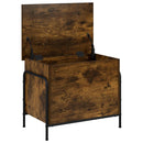 vidaXL Tároló Doboz Füstös Tölgy 80 x 40 x 49,5 cm Szerelt Fa