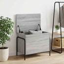 vidaXL Tároló Doboz Szürke Sonoma 80 x 40 x 49,5 cm Szerelt Fa