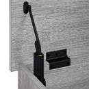 vidaXL Tároló Doboz Szürke Sonoma 80 x 40 x 49,5 cm Szerelt Fa