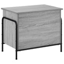 vidaXL Tároló Doboz Szürke Sonoma 80 x 40 x 49,5 cm Szerelt Fa