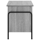 vidaXL Tároló Doboz Szürke Sonoma 80 x 40 x 49,5 cm Szerelt Fa