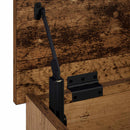 vidaXL Tároló Doboz Antik Fa 80 x 40 x 49,5 cm Szerelt Fa