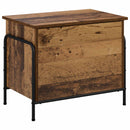 vidaXL Tároló Doboz Antik Fa 80 x 40 x 49,5 cm Szerelt Fa