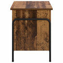 vidaXL Tároló Doboz Antik Fa 80 x 40 x 49,5 cm Szerelt Fa