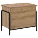 vidaXL Tároló Doboz Kézműves Tölgy 80 x 40 x 49,5 cm Szerelt Fa