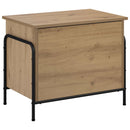 vidaXL Tároló Doboz Kézműves Tölgy 80 x 40 x 49,5 cm Szerelt Fa