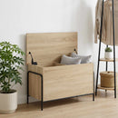 vidaXL Tároló Doboz Sonoma Tölgy 80 x 40 x 49,5 cm Szerelt Fa