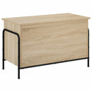 vidaXL Tároló Doboz Sonoma Tölgy 80 x 40 x 49,5 cm Szerelt Fa