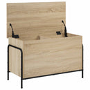 vidaXL Tároló Doboz Sonoma Tölgy 80 x 40 x 49,5 cm Szerelt Fa