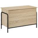 vidaXL Tároló Doboz Sonoma Tölgy 80 x 40 x 49,5 cm Szerelt Fa