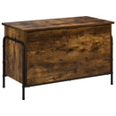 vidaXL Tároló Doboz Füstös Tölgy 80 x 40 x 49,5 cm Szerelt Fa