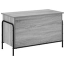 vidaXL Tároló Doboz Szürke Sonoma 80 x 40 x 49,5 cm Szerelt Fa