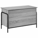 vidaXL Tároló Doboz Szürke Sonoma 80 x 40 x 49,5 cm Szerelt Fa