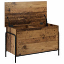 vidaXL Tároló Doboz Antik Fa 80 x 40 x 49,5 cm Szerelt Fa