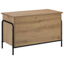 vidaXL Tároló Doboz Kézműves Tölgy 80 x 40 x 49,5 cm Szerelt Fa