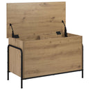 vidaXL Tároló Doboz Kézműves Tölgy 80 x 40 x 49,5 cm Szerelt Fa