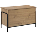 vidaXL Tároló Doboz Kézműves Tölgy 80 x 40 x 49,5 cm Szerelt Fa