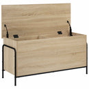 vidaXL Tároló Doboz Sonoma Tölgy 80 x 40 x 49,5 cm Szerelt Fa