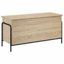 vidaXL Tároló Doboz Sonoma Tölgy 80 x 40 x 49,5 cm Szerelt Fa