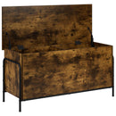 vidaXL Tároló Doboz Füstös Tölgy 80 x 40 x 49,5 cm Szerelt Fa
