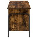 vidaXL Tároló Doboz Füstös Tölgy 80 x 40 x 49,5 cm Szerelt Fa