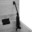 vidaXL Tároló Doboz Szürke Sonoma 80 x 40 x 49,5 cm Szerelt Fa