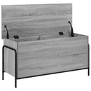 vidaXL Tároló Doboz Szürke Sonoma 80 x 40 x 49,5 cm Szerelt Fa