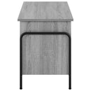 vidaXL Tároló Doboz Szürke Sonoma 80 x 40 x 49,5 cm Szerelt Fa