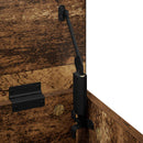 vidaXL Tároló Doboz Antik Fa 80 x 40 x 49,5 cm Szerelt Fa