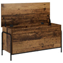 vidaXL Tároló Doboz Antik Fa 80 x 40 x 49,5 cm Szerelt Fa