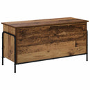 vidaXL Tároló Doboz Antik Fa 80 x 40 x 49,5 cm Szerelt Fa