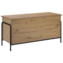 vidaXL Tároló Doboz Kézműves Tölgy 80 x 40 x 49,5 cm Szerelt Fa