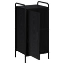 vidaXL Széf Fekete Tölgy 97 x 33 x 81 cm Szerelt Fa