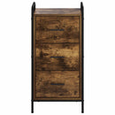 vidaXL Széf Füstös Tölgy 97 x 33 x 81 cm Szerelt Fa