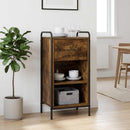 vidaXL Széf Füstös Tölgy 97 x 33 x 81 cm Szerelt Fa