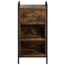 vidaXL Széf Füstös Tölgy 97 x 33 x 81 cm Szerelt Fa