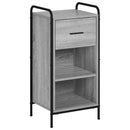 vidaXL Széf Szürke Sonoma 97 x 33 x 81 cm Szerelt Fa