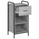 vidaXL Széf Szürke Sonoma 97 x 33 x 81 cm Szerelt Fa