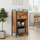 vidaXL Széf Antik Fa 97 x 33 x 81 cm Szerelt Fa