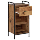 vidaXL Széf Antik Fa 97 x 33 x 81 cm Szerelt Fa