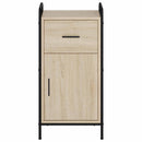 vidaXL Széf Sonoma Tölgy 97 x 33 x 81 cm Szerelt Fa