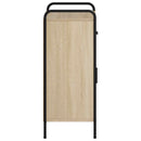 vidaXL Széf Sonoma Tölgy 97 x 33 x 81 cm Szerelt Fa