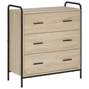 vidaXL Széf Sonoma Tölgy 97 x 33 x 81 cm Szerelt Fa