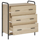 vidaXL Széf Sonoma Tölgy 97 x 33 x 81 cm Szerelt Fa