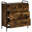vidaXL Széf Füstös Tölgy 97 x 33 x 81 cm Szerelt Fa