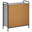vidaXL Széf Szürke Sonoma 97 x 33 x 81 cm Szerelt Fa