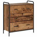 vidaXL Széf Antik Fa 97 x 33 x 81 cm Szerelt Fa