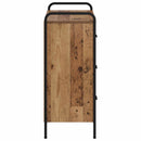 vidaXL Széf Antik Fa 97 x 33 x 81 cm Szerelt Fa