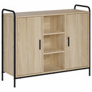 vidaXL Széf Sonoma Tölgy 97 x 33 x 81 cm Szerelt Fa