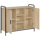 vidaXL Széf Sonoma Tölgy 97 x 33 x 81 cm Szerelt Fa